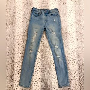 AÉROPOSTALE high rise jeggings | SIZE: 0